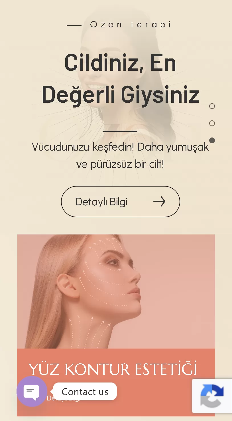 Güzellik Merkezleri İçin Web Site Tasarım