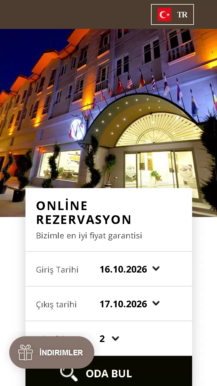 Butik Oteller, Şehir Otelleri ve Tesisler İçin Doğrudan Rezervasyon Odaklı Web Siteleri