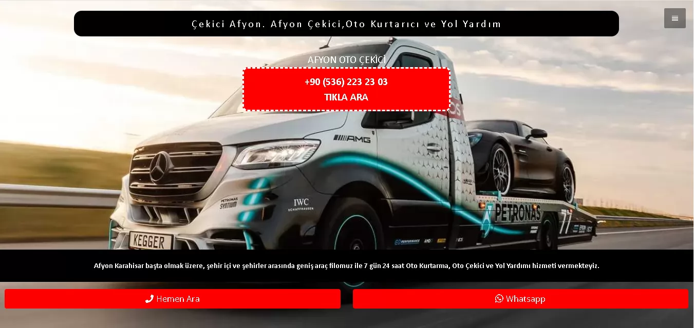 Oto Yol Yardım Firmalarına Hızlı Müşteri Dönüş Odaklı Web Siteleri